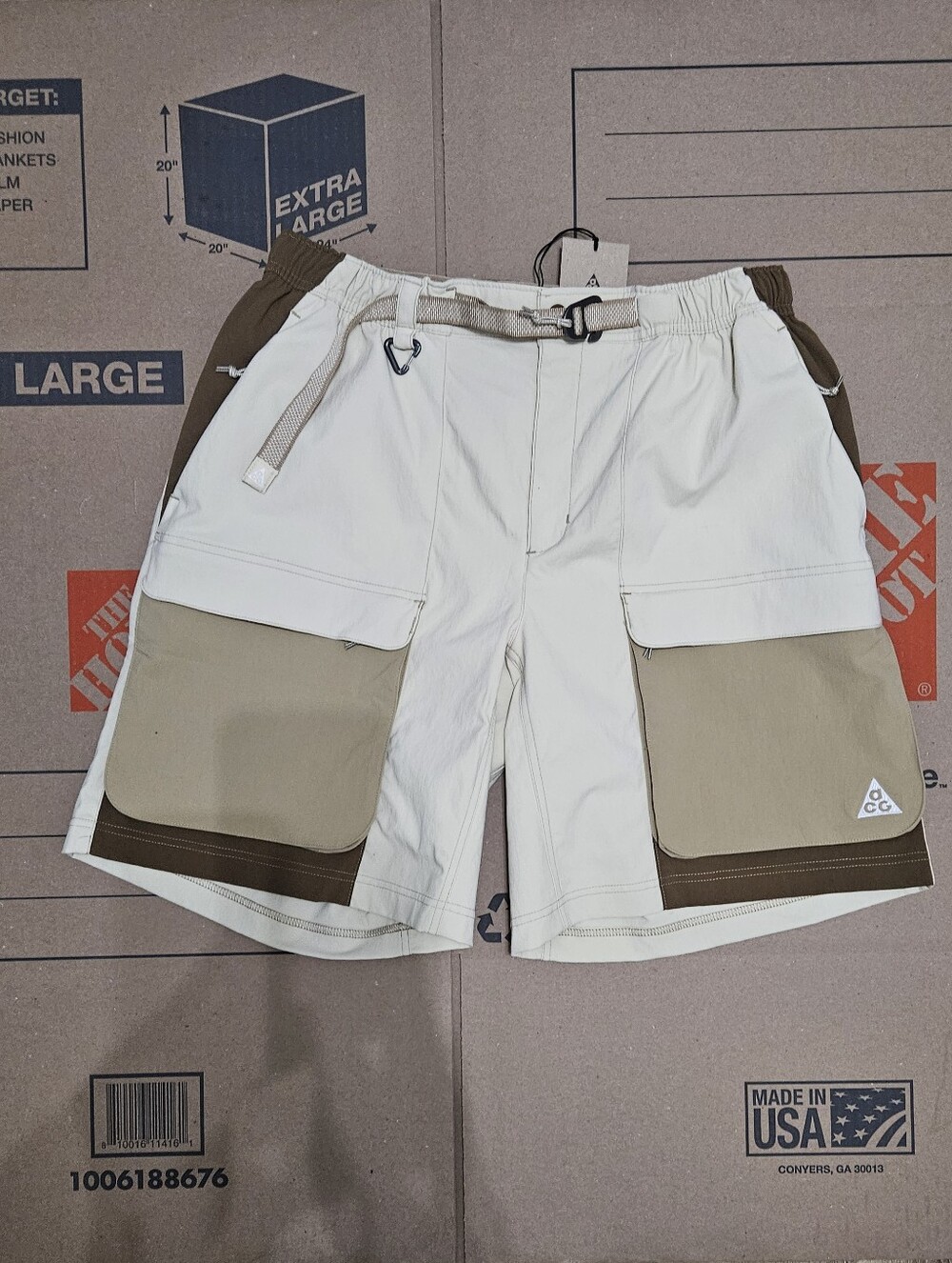 Nike ACG Smith Summit Khaki Cargo Shorts
